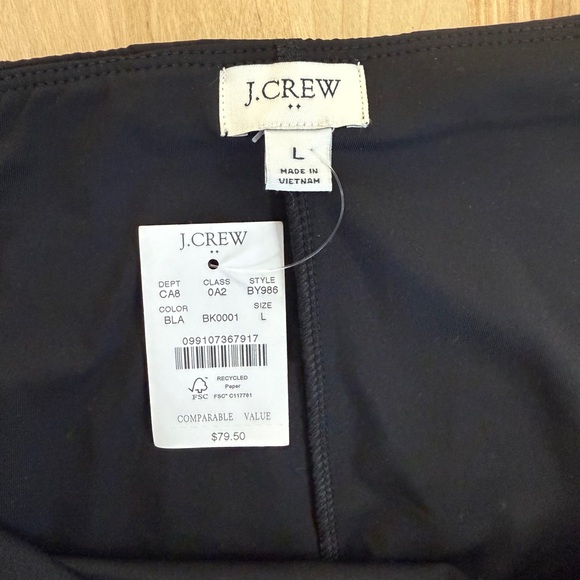 NEW - L J. Crew Black Pleated Active Skort - Picture 4 of 7